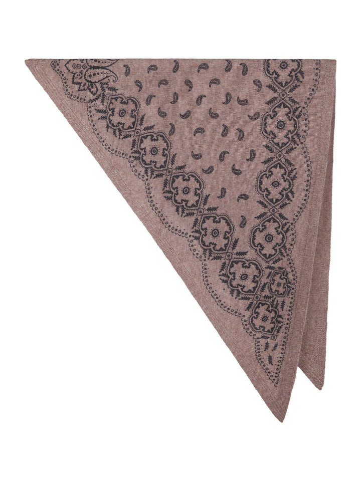 Lolana Paisley Knit Scarf