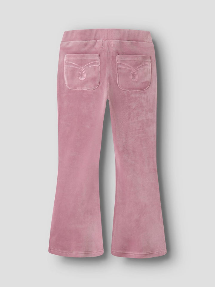 NKFLILI LS VELOUR BUKSE