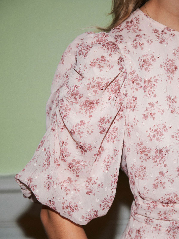 Kikka Chiffon Flower Dress