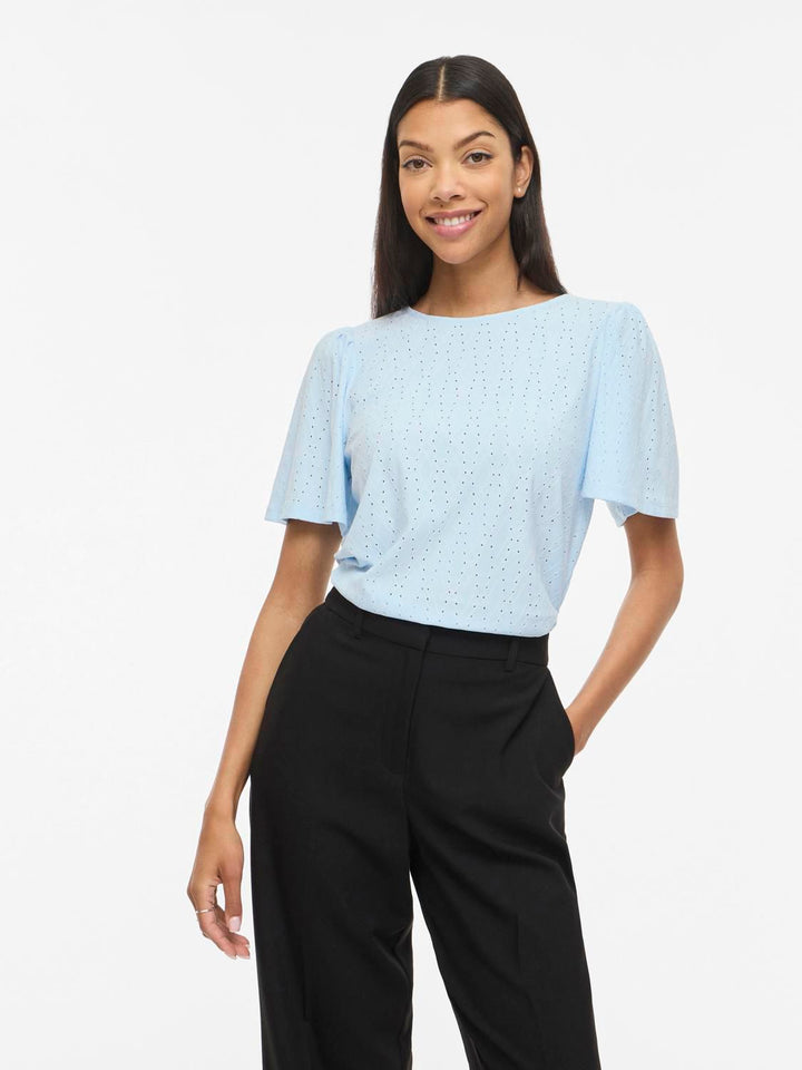 Vibelli O-Neck S/s Top - Noos