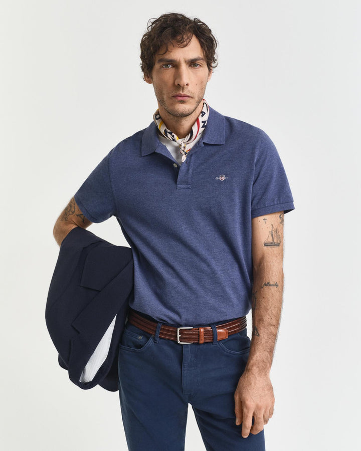 Reg Shield Ss Pique Polo
