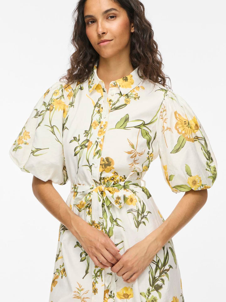Vialinia Sol 2/4 Midi Shirt Dress/ln