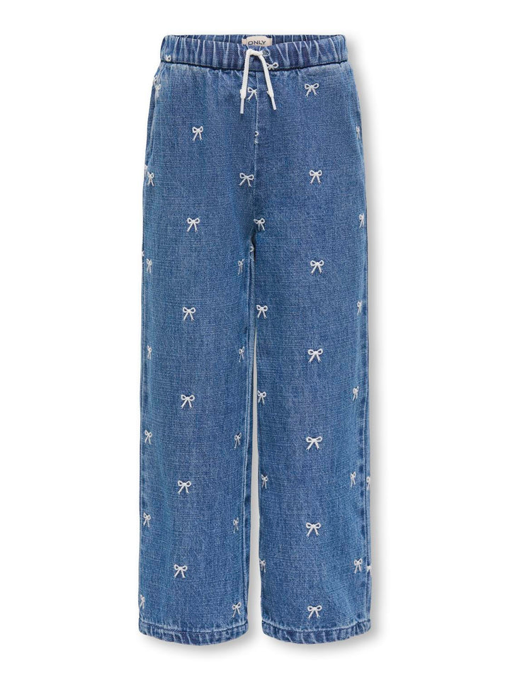 KMGPIERCE WIDE BOW JEANS