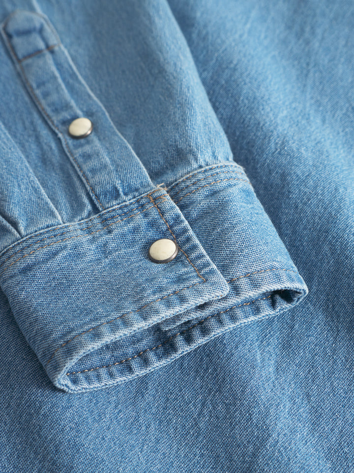 Sven Reg Denim Ls
