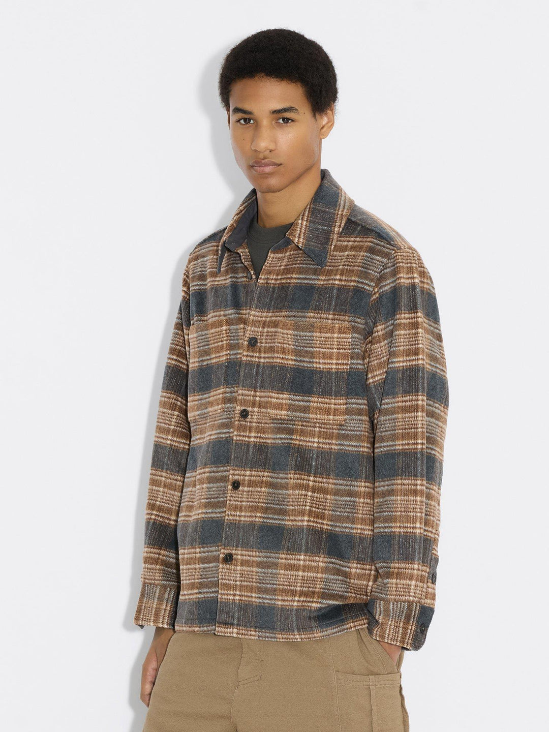 Regular Flannel Overshirt