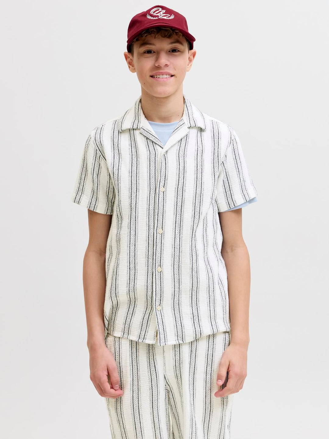 JJECOBA STRIPE RESORT SKJORTE