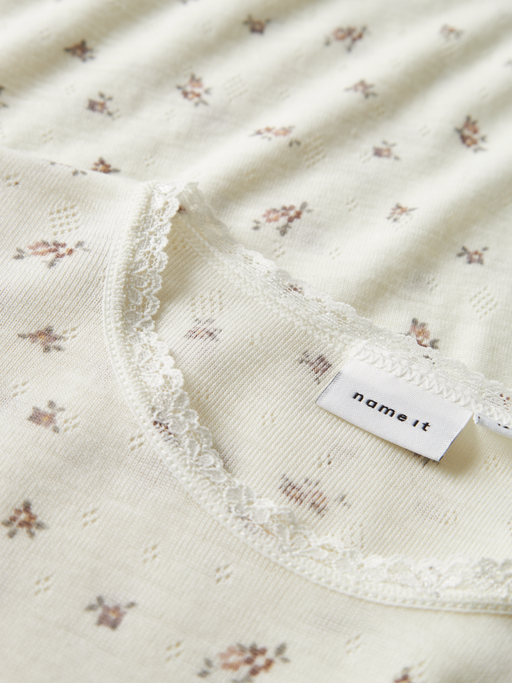 NKFWANG WOOL NEEDLE LS TOP