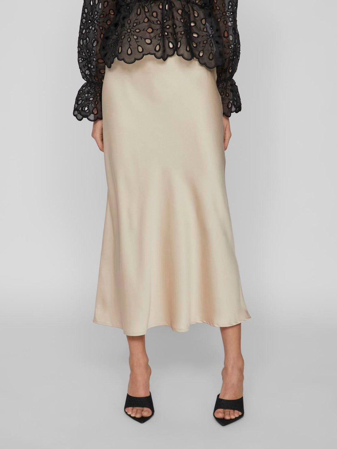 Viellette Hw Midi Skirt - Noos