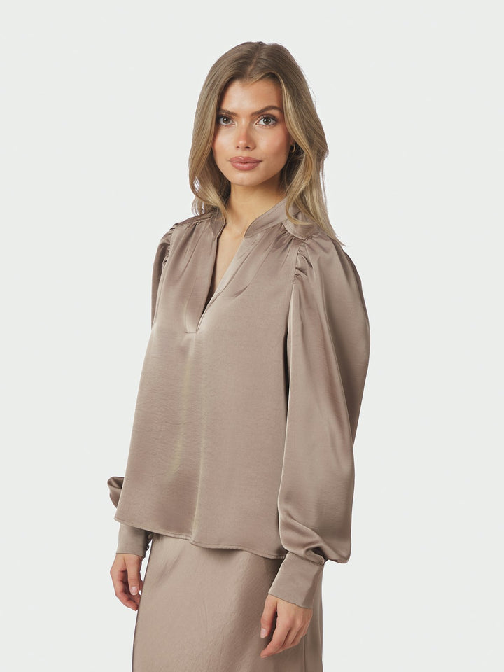 Rosslyn Heavy Sateen Blouse