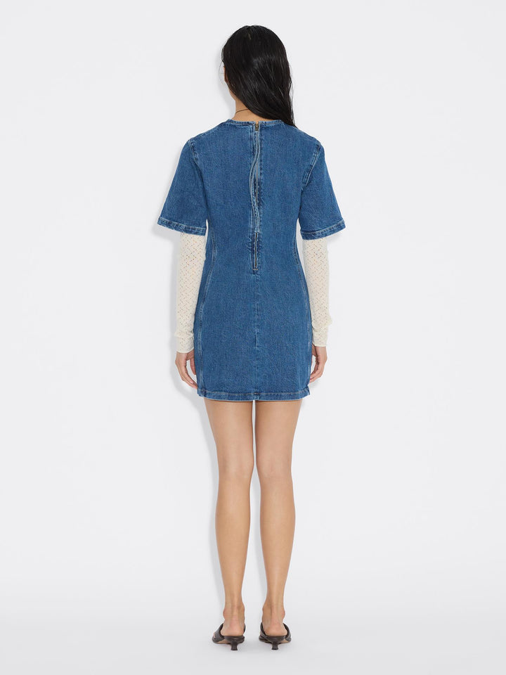 Short Denim Dress 26-02