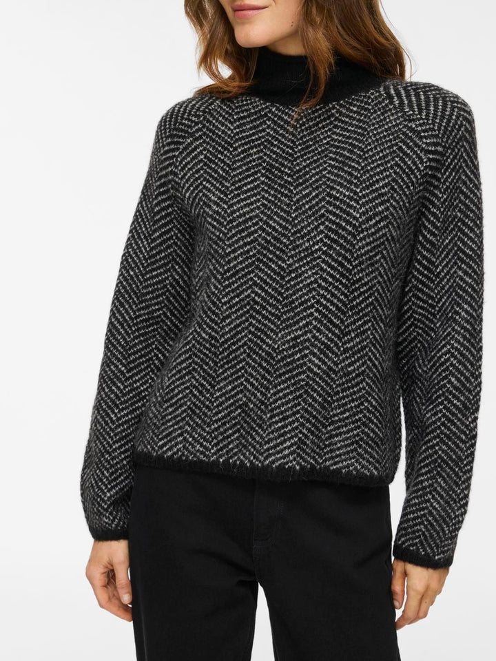 Vilory High Neck L/s Knit