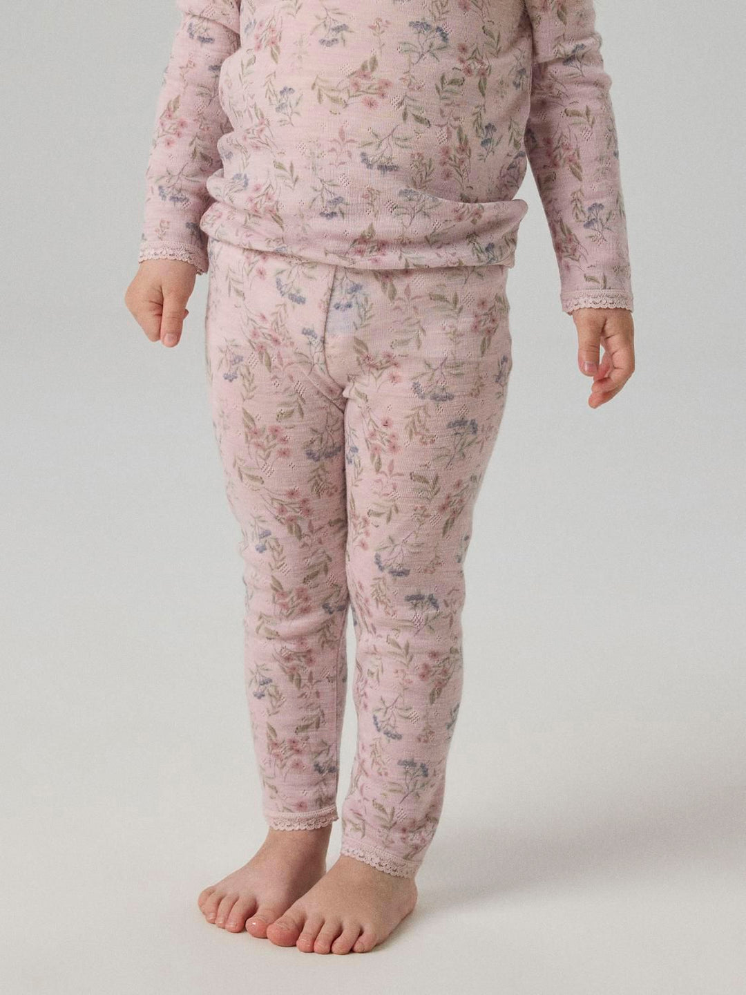 NMFWANG WOOL NEEDLE LEGGING NOOS