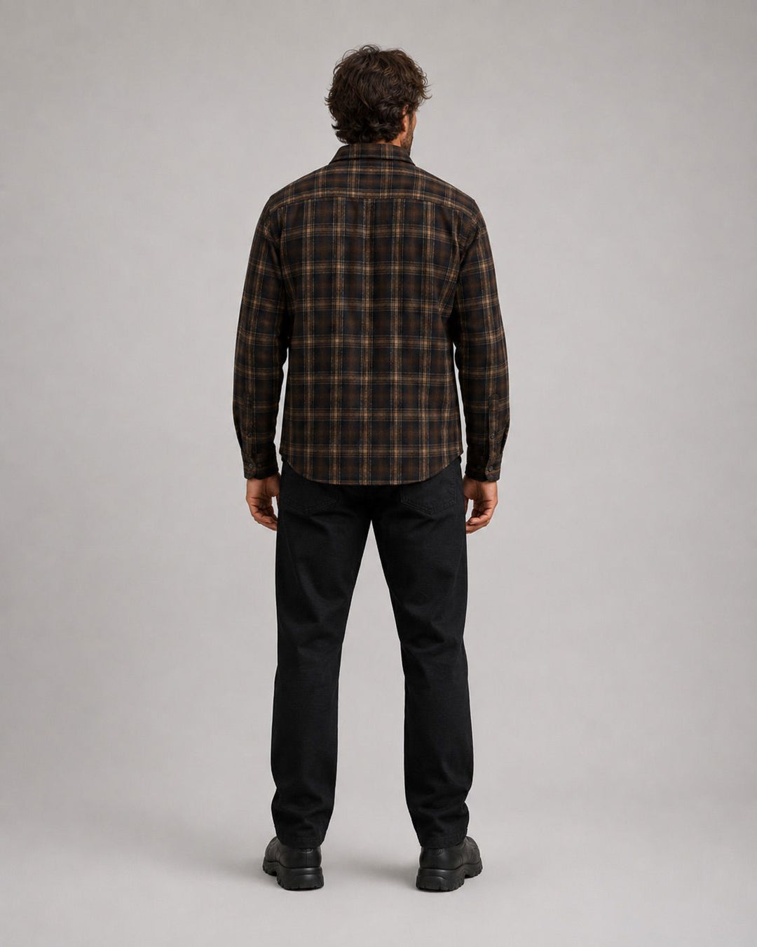 New Adrian Cotton Check Shirt