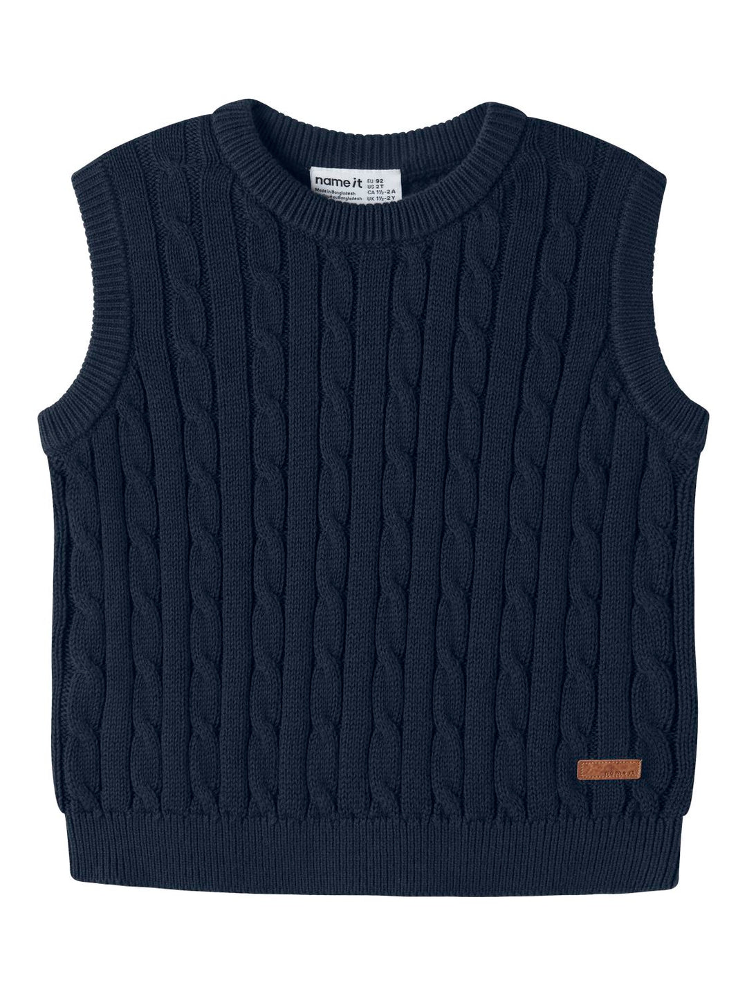 NMMRAFFAT STRIKKET VEST