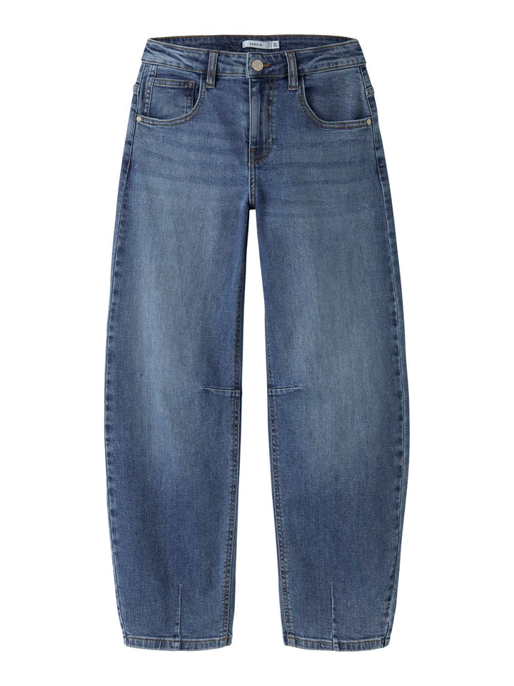 NKFBELLA BARREL JEANS
