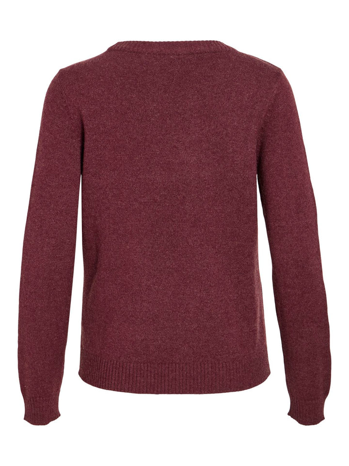 Viril O-Neck L/s  Knit Top - Noos