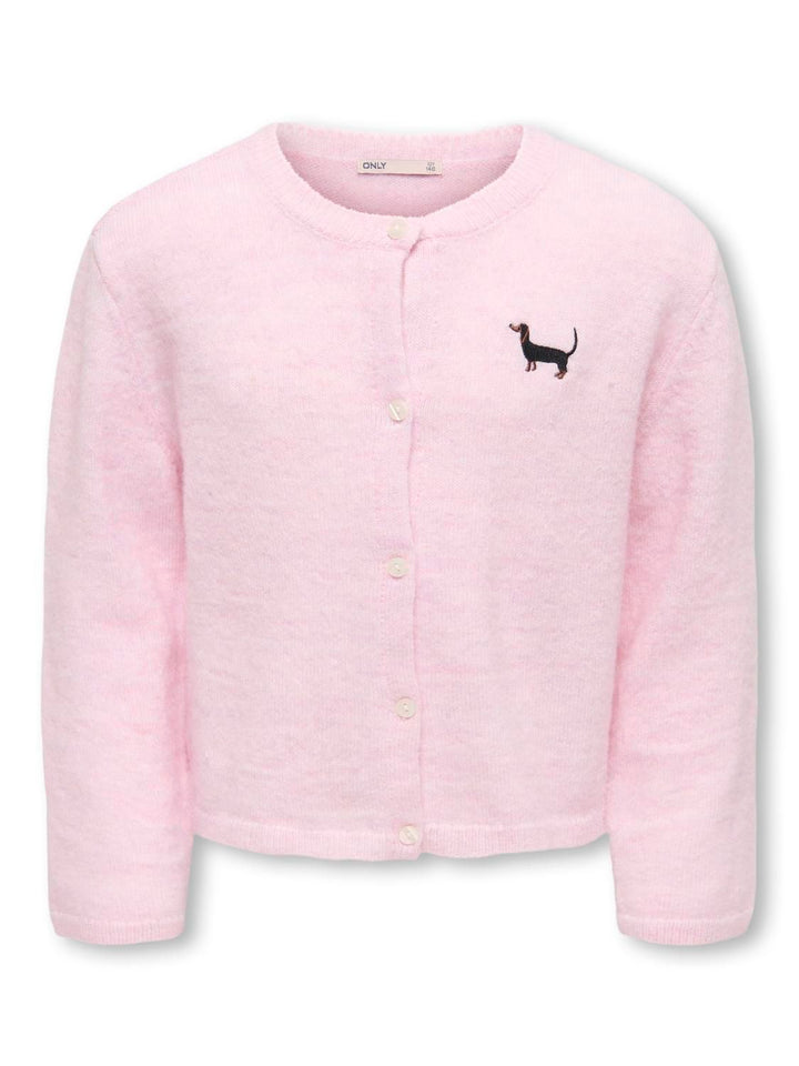KOGEVIA O-NECK KNIT CARDIGAN
