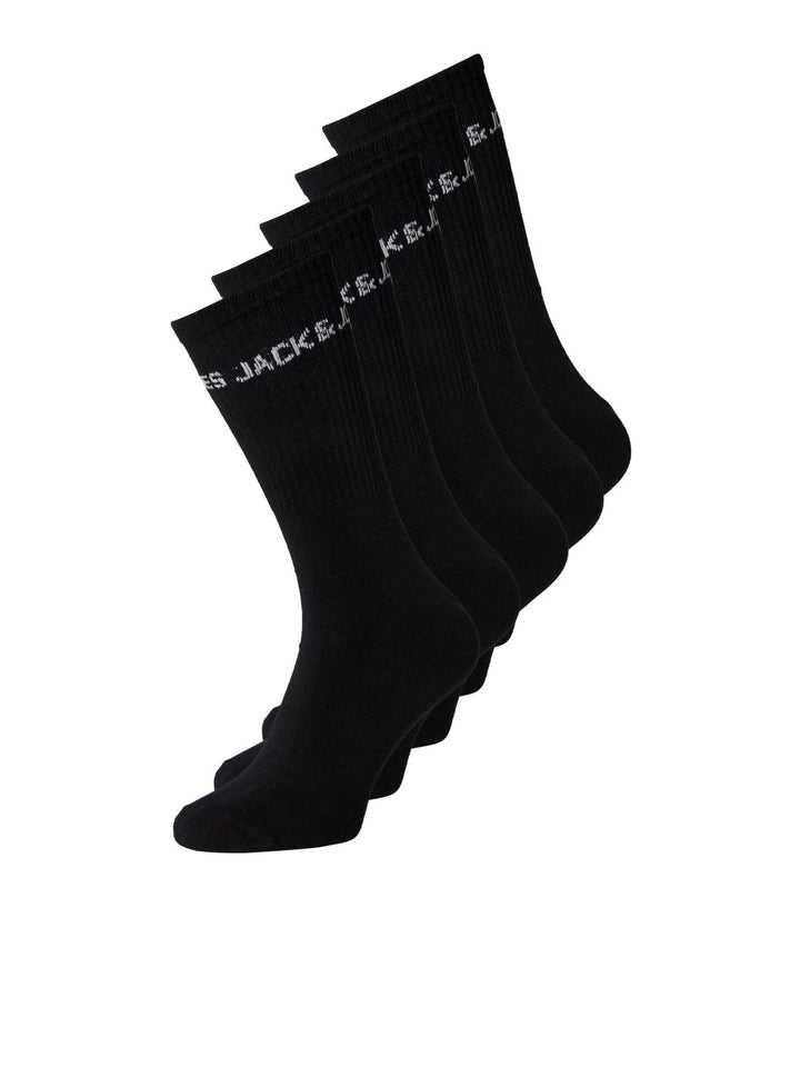 Jacbasic Logo Tennissock 5 Pack Noos Jnr