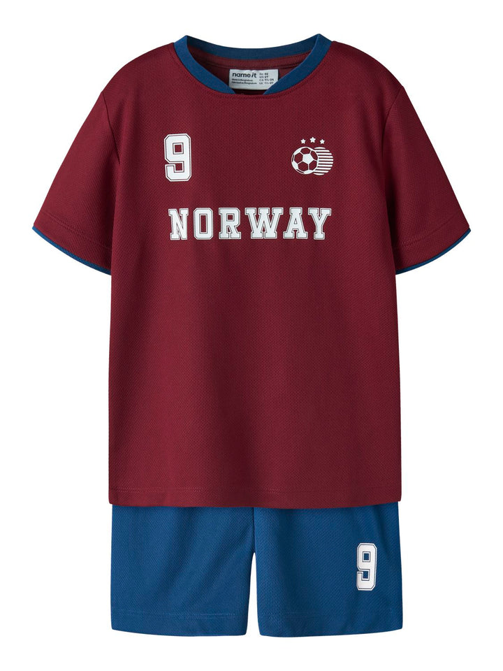 NMNHITEAM SHORT SET