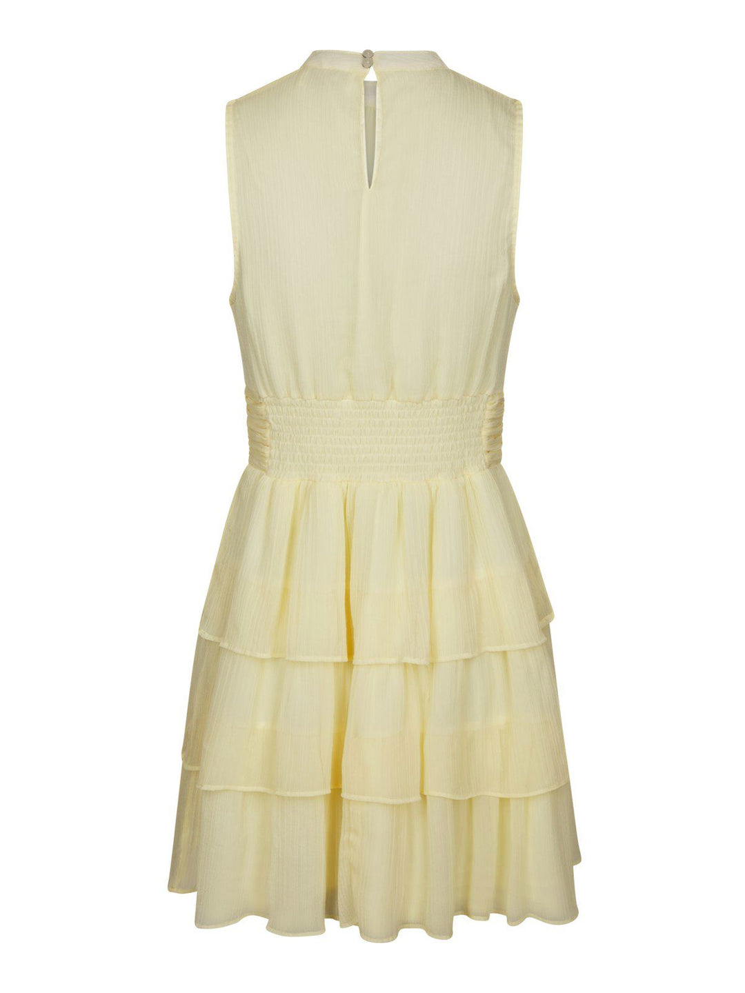 May Solid Chiffon Dress