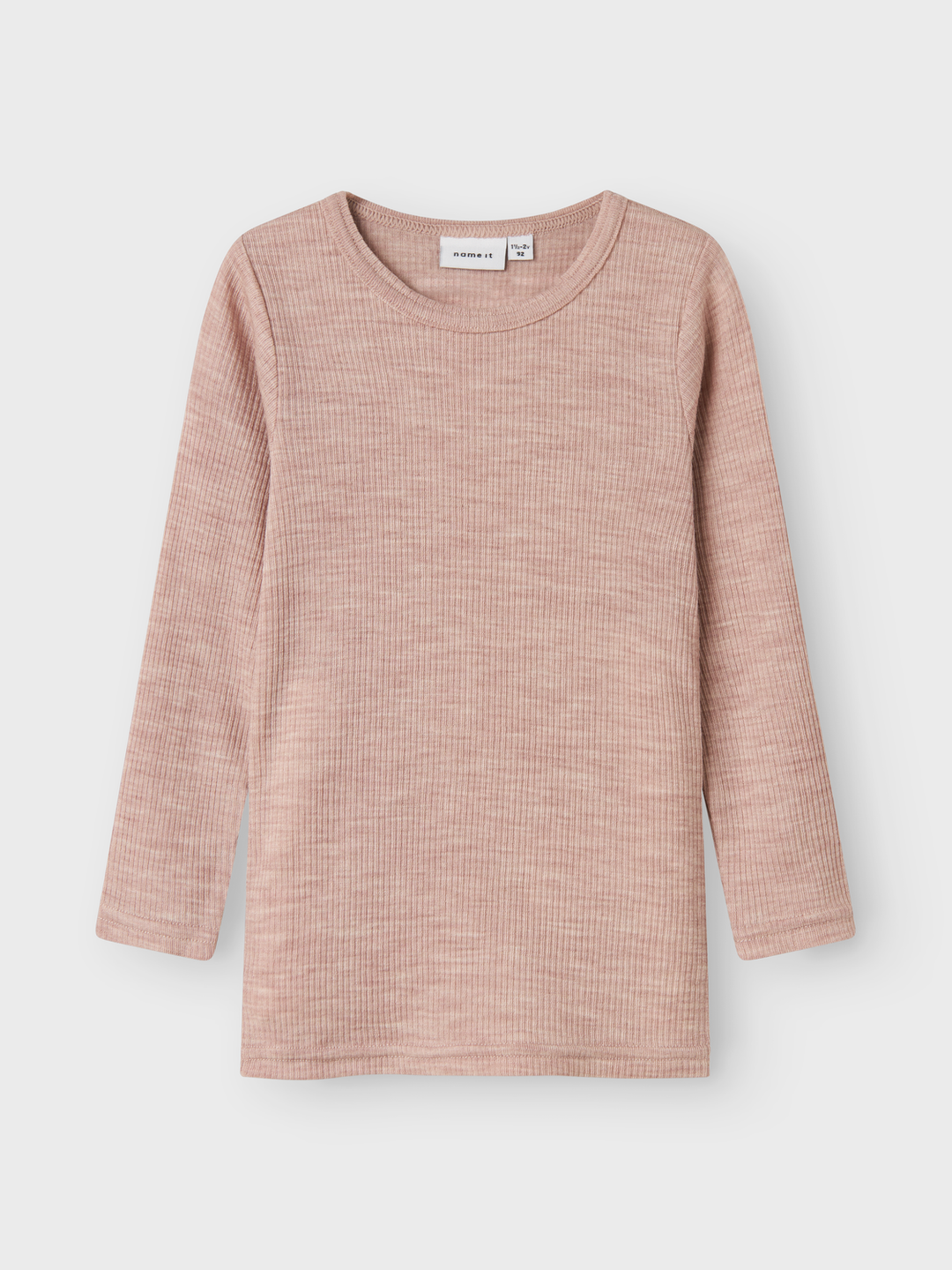 NMNWAX WOOL RIB LS TOP NOOS