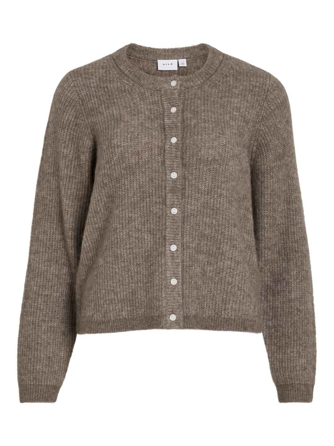 Vilory O-Neck L/s Knit Cardigan-Noos