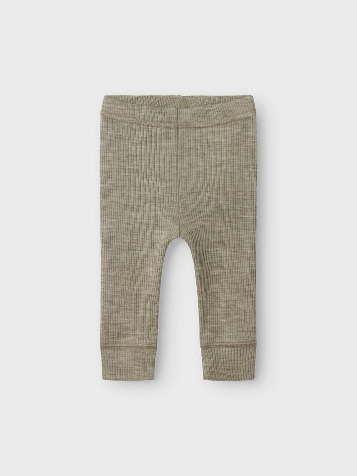 NBNWAX WOOL RIB LEGGING NOOS
