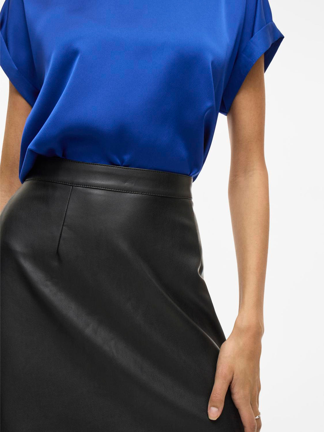 Vipen Coated Skater Skirt - Noos