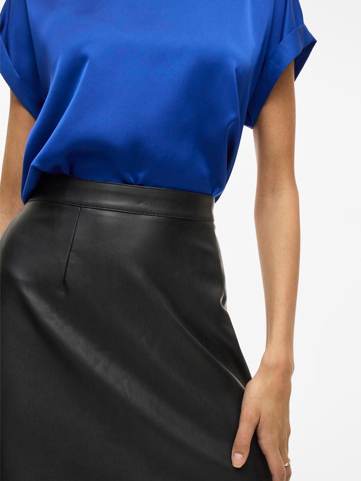 Vipen Coated Skater Skirt - Noos