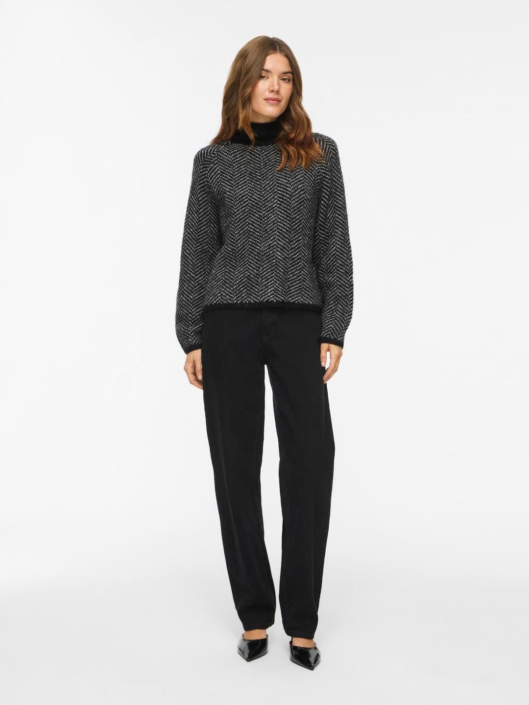 Vilory High Neck L/s Knit