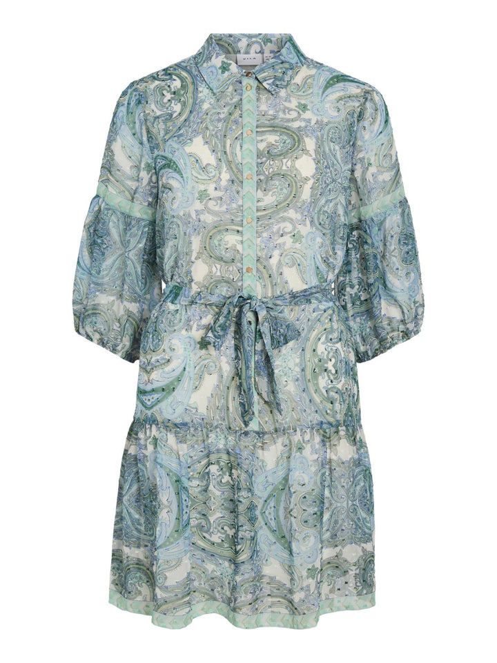 Vipraya Printed Short Dress/ln/1
