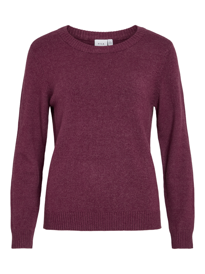 Viril O-Neck L/s  Knit Top - Noos