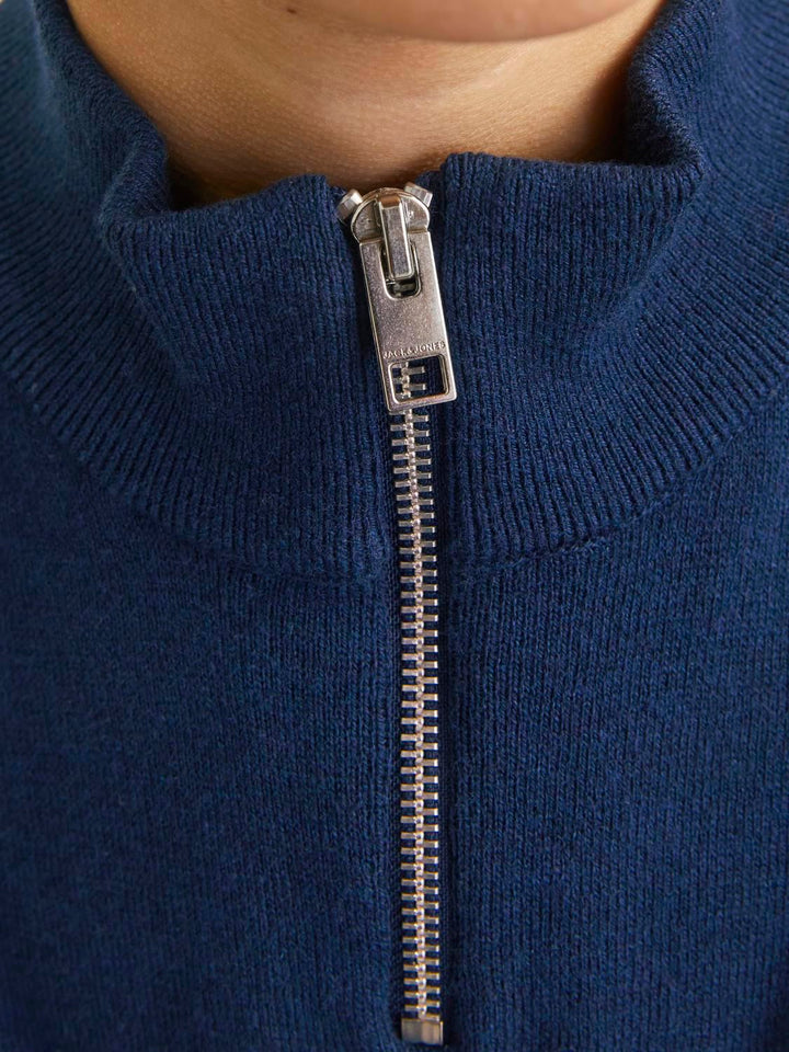 JJEEMIL KNIT HALF ZIP NOOS