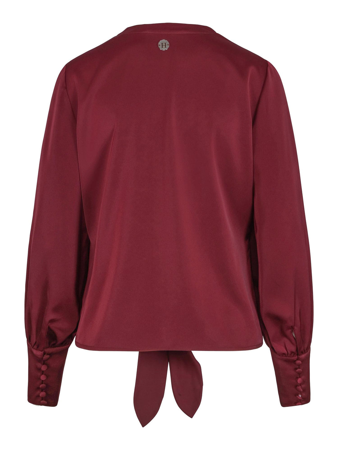 Front tie blouse