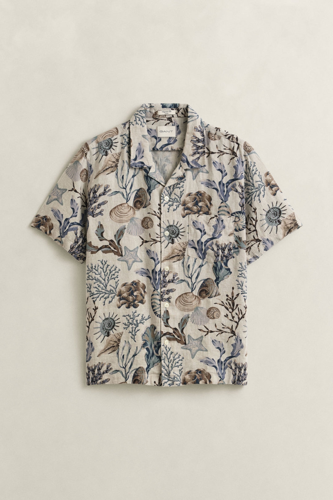 Reg Aop Camp Collar Shirt