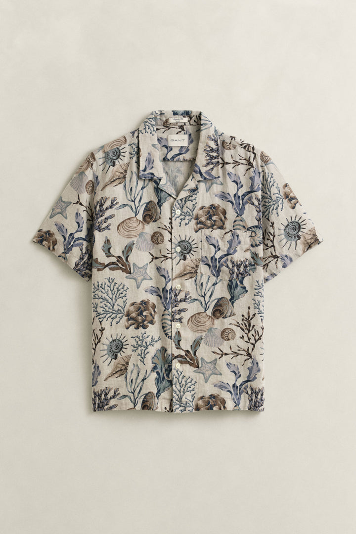 Reg Aop Camp Collar Shirt
