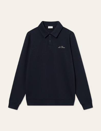 Ben Polo Piqué Sweatshirt