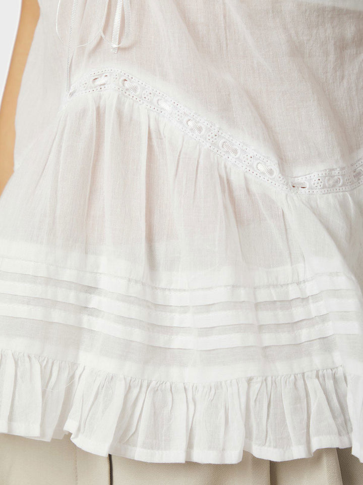 Elvena S Voile Top