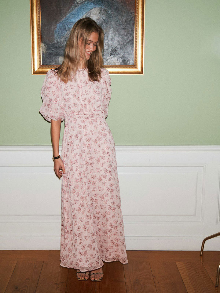 Kikka Chiffon Flower Dress