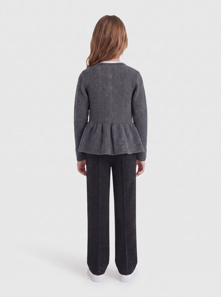 KOGPIRUET PEPLUM CRDIGAN