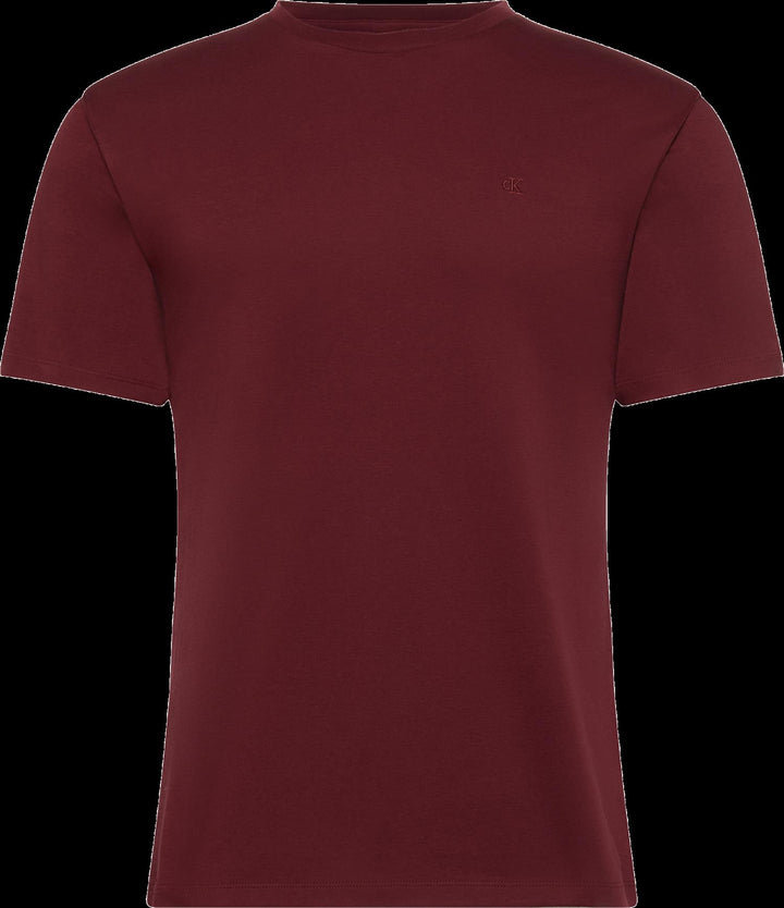 Ss Supima Chest Emb Crewneck Tee