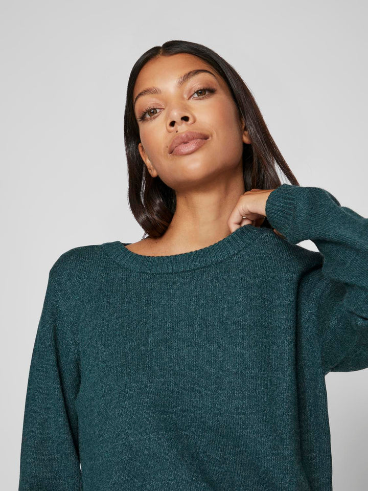 Viril O-Neck L/s  Knit Top - Noos