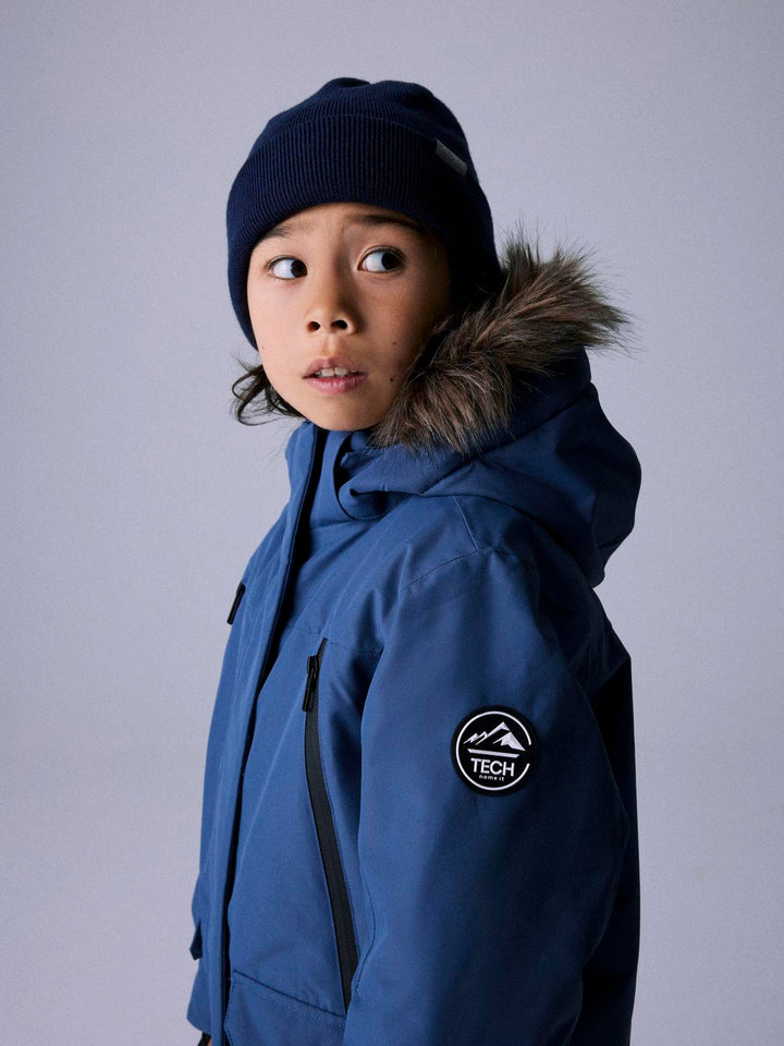 NKMSNOW10 SKI JACKET SOLID