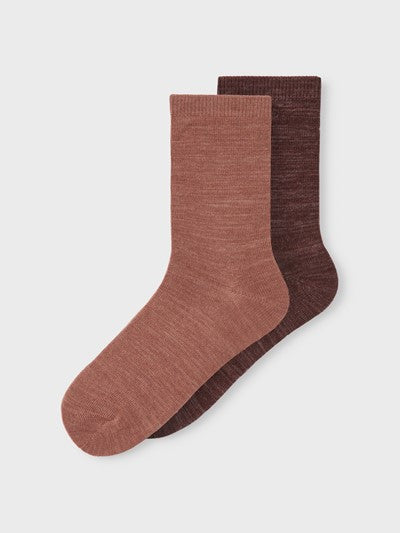 NKFWAK WOOL 2 PK SOCK