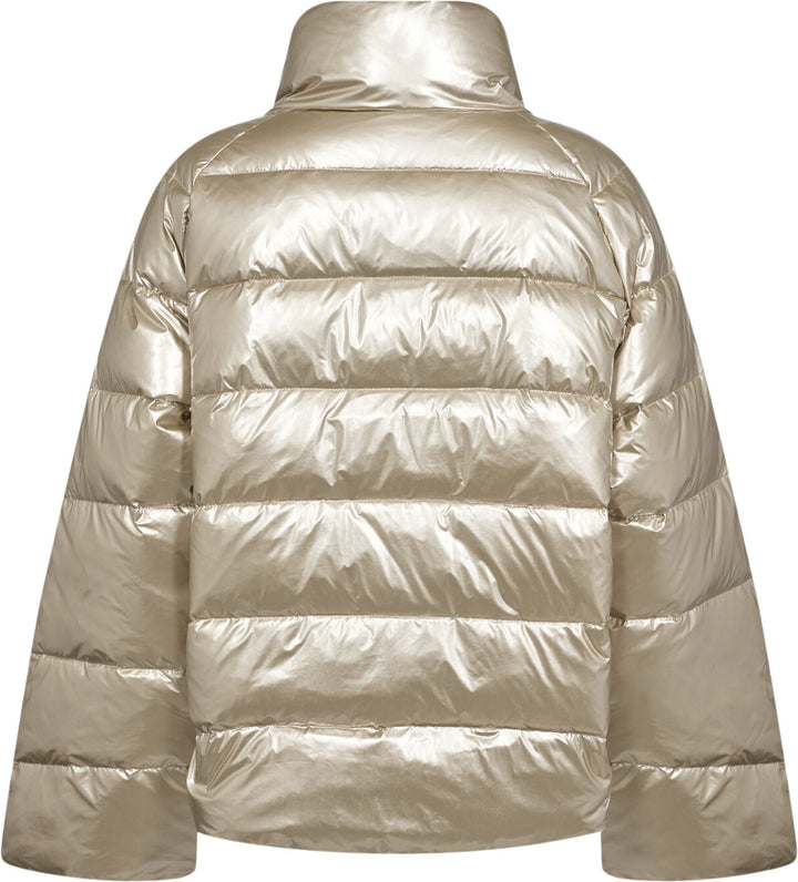 Calvo Down Metallic Jacket