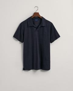 Linen Solid Polo