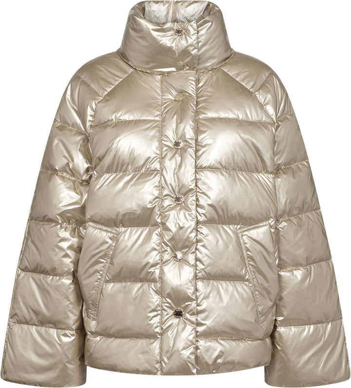 Calvo Down Metallic Jacket